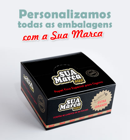 Personalizamos com a sua marca